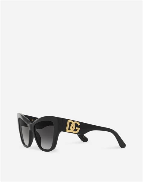 DG crossed sunglasses in Black for Women 